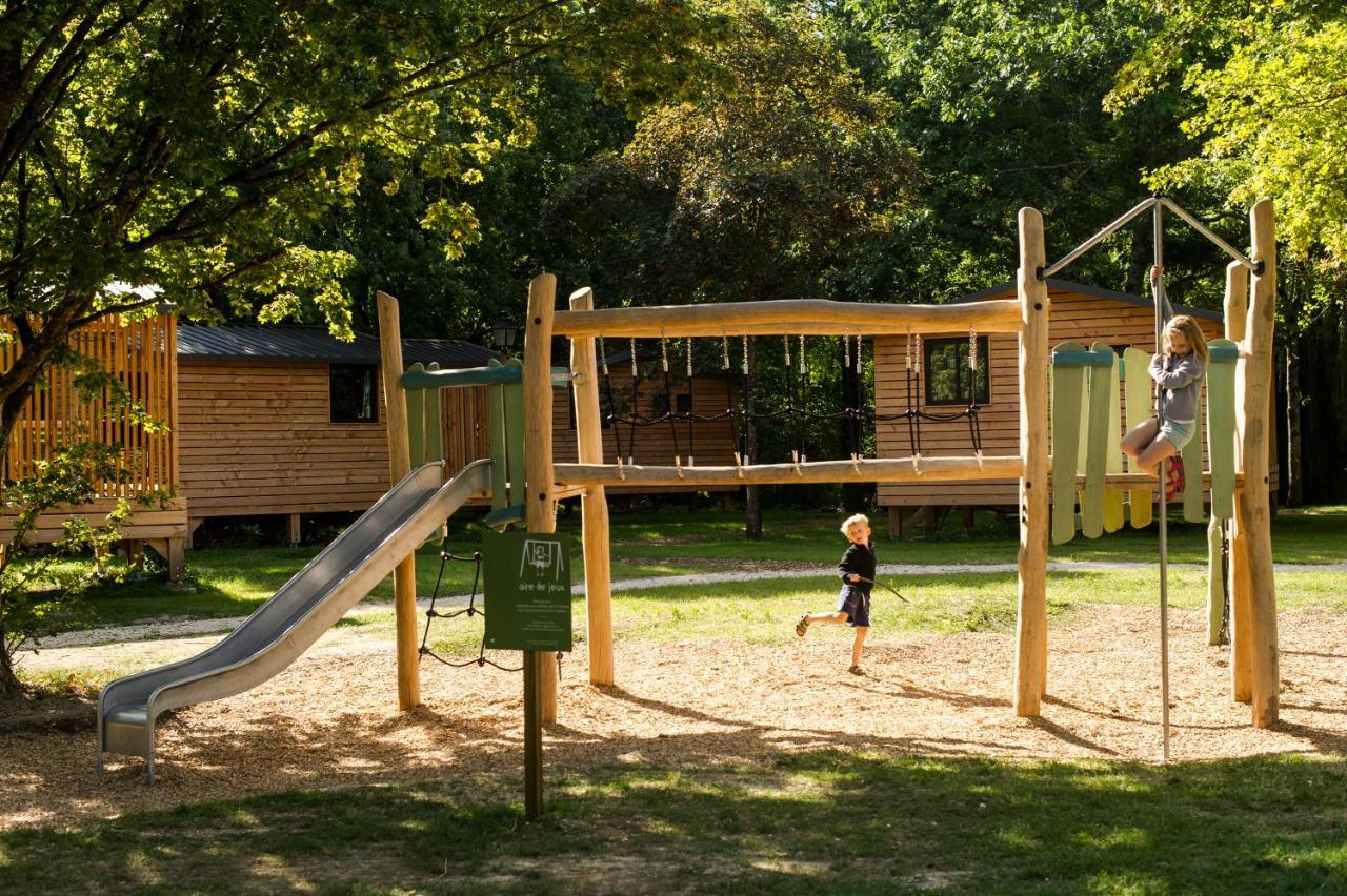 Huttopia Les Chateaux Bracieux Buitenkant foto