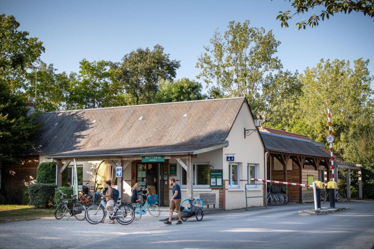 Huttopia Les Chateaux Bracieux Buitenkant foto