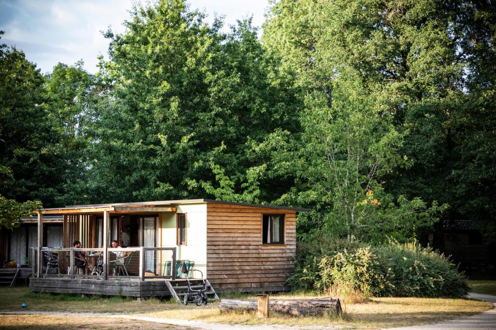 Huttopia Les Chateaux Bracieux Buitenkant foto